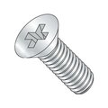 Newport Fasteners #6-32 x 3/4 in Phillips Flat Machine Screw, Zinc Plated Steel, 12000 PK 447904-12000